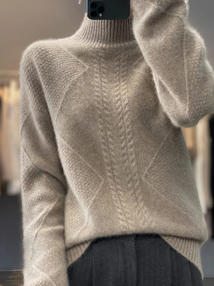 Elisa - 100% Wool Sweater