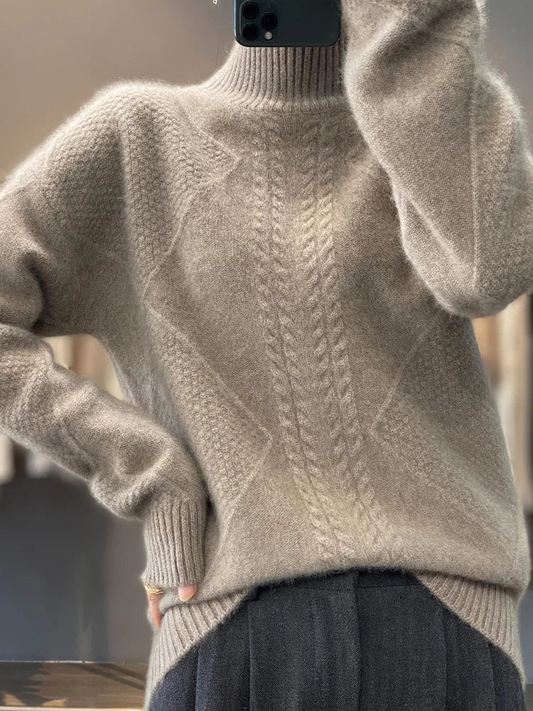 Elisa - 100% Wool Sweater