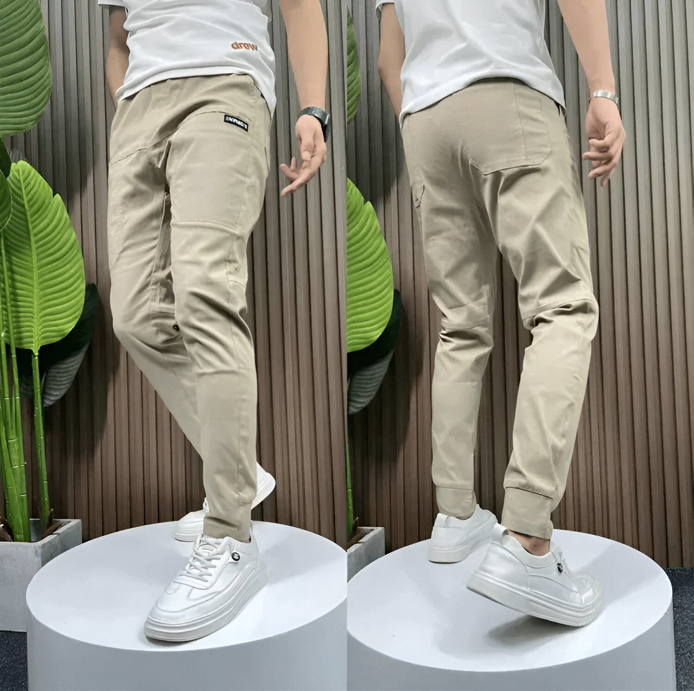 Tommaso - Premium stretch cargo pants